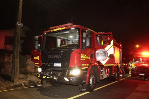 Princípio de incêndio mobiliza Corpo de Bombeiros no 'Colônia Dona Luiza'