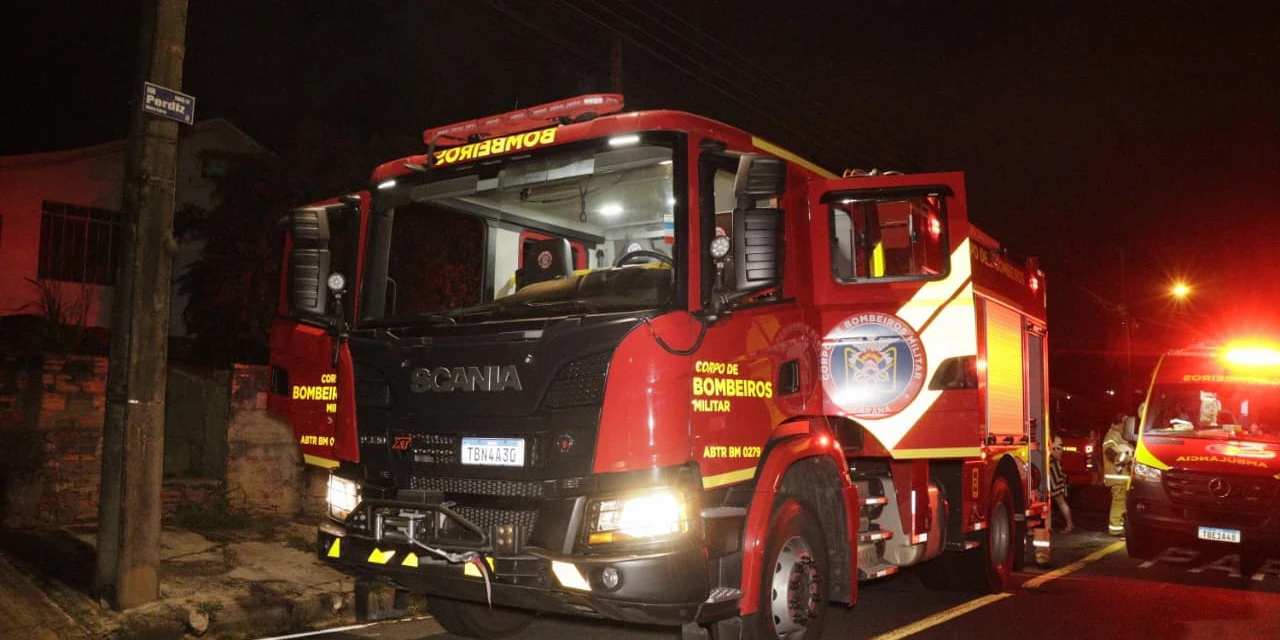 Princípio de incêndio mobiliza Corpo de Bombeiros no 'Colônia Dona Luiza'