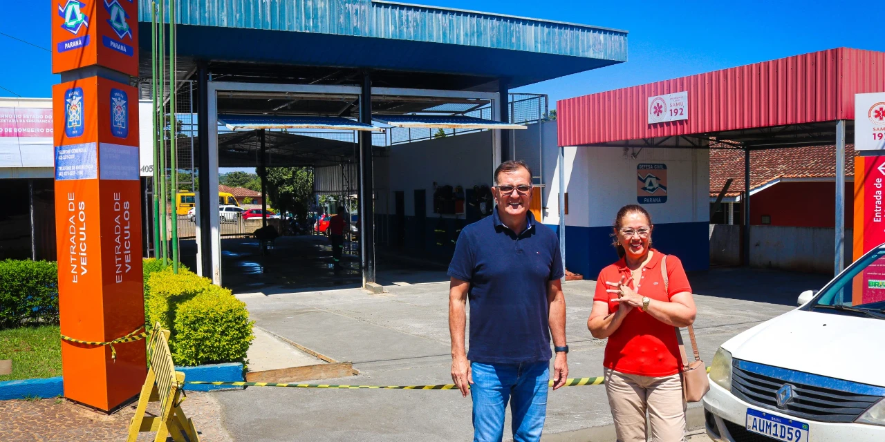 Obra de revitalização do prédio da Defesa Civil de Tibagi é concluída