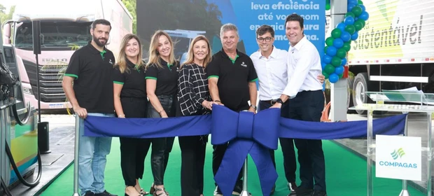 Paraná inaugura novo posto de GNV e amplia corredores sustentáveis para transporte pesado