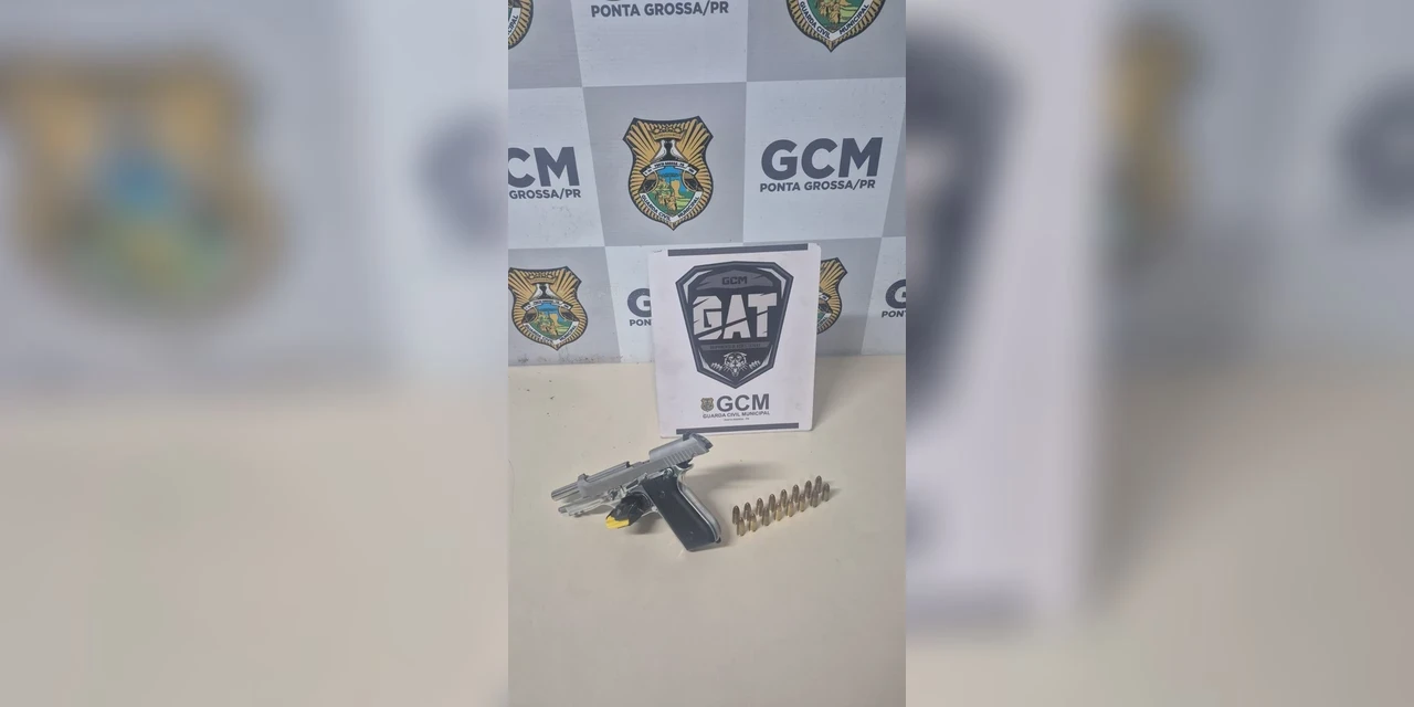 Homem ameaça filho de sócio e é detido por porte ilegal de arma de fogo no bairro Nova Rússia