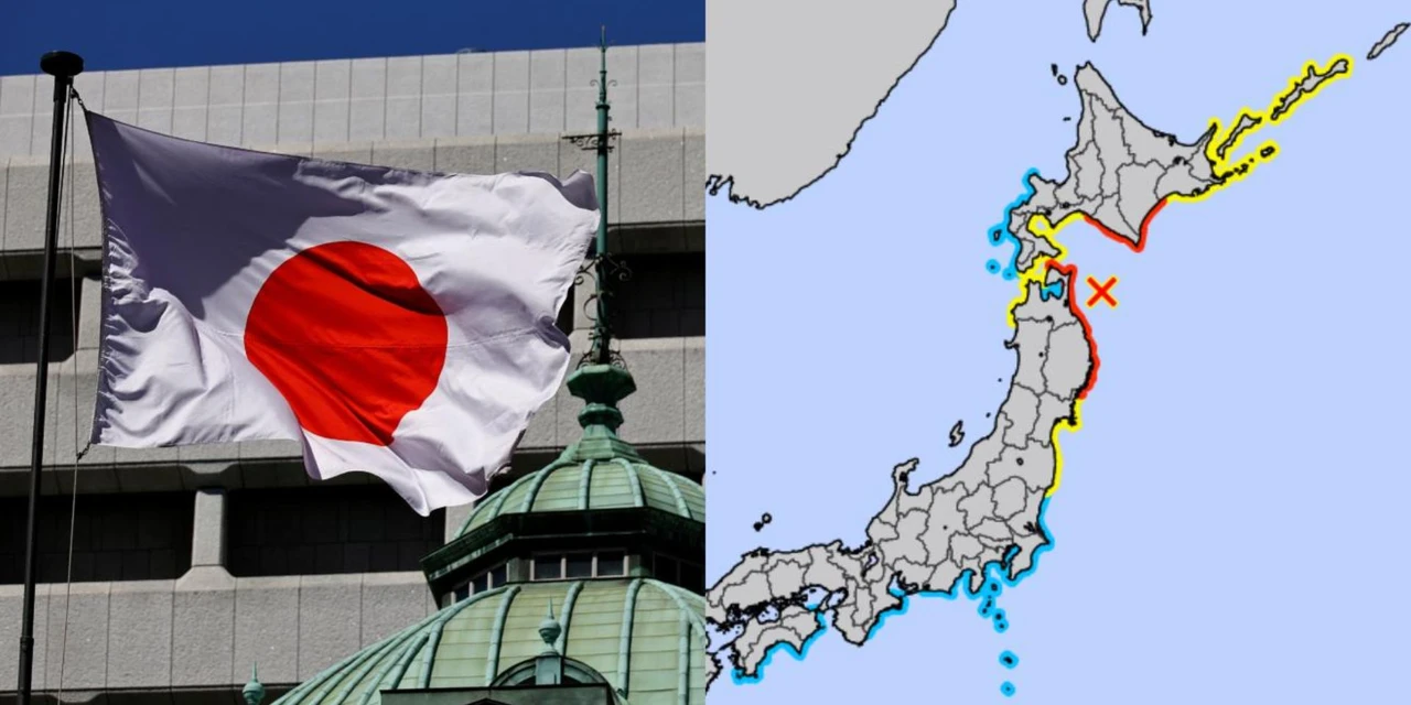 Japão em alerta: terremoto de 7,6 gera risco de tsunami na costa leste