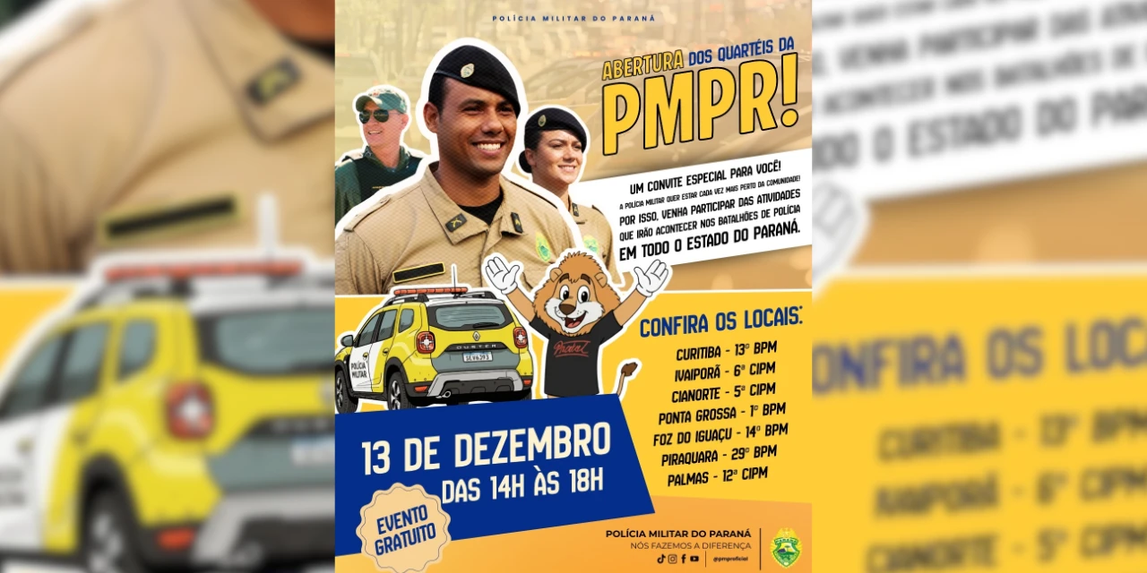 Foto: Divulgação/Polícia Militar