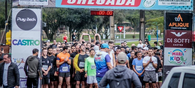 Etapa final do Circuito AJM de Corrida de Rua em Castro está com as inscrições abertas