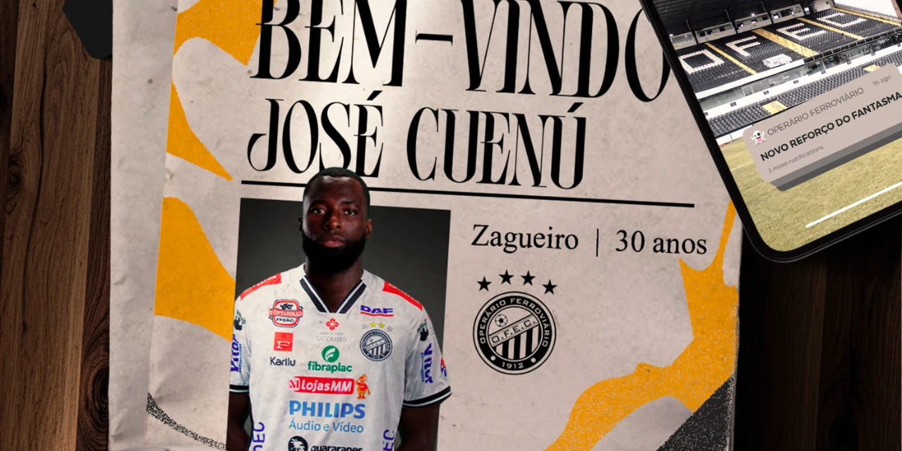 Operário anuncia zagueiro colombiano José Cuenú para reforçar defesa em 2025