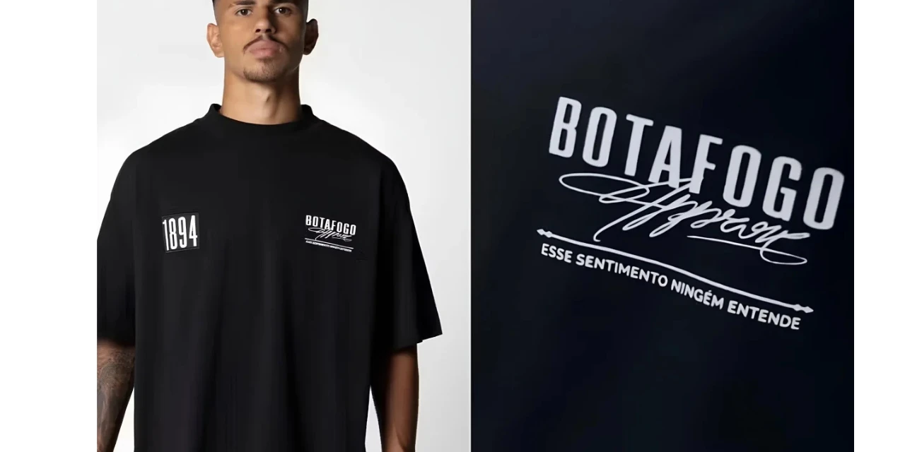 Botafogo lança camiseta com erro de ortografia
