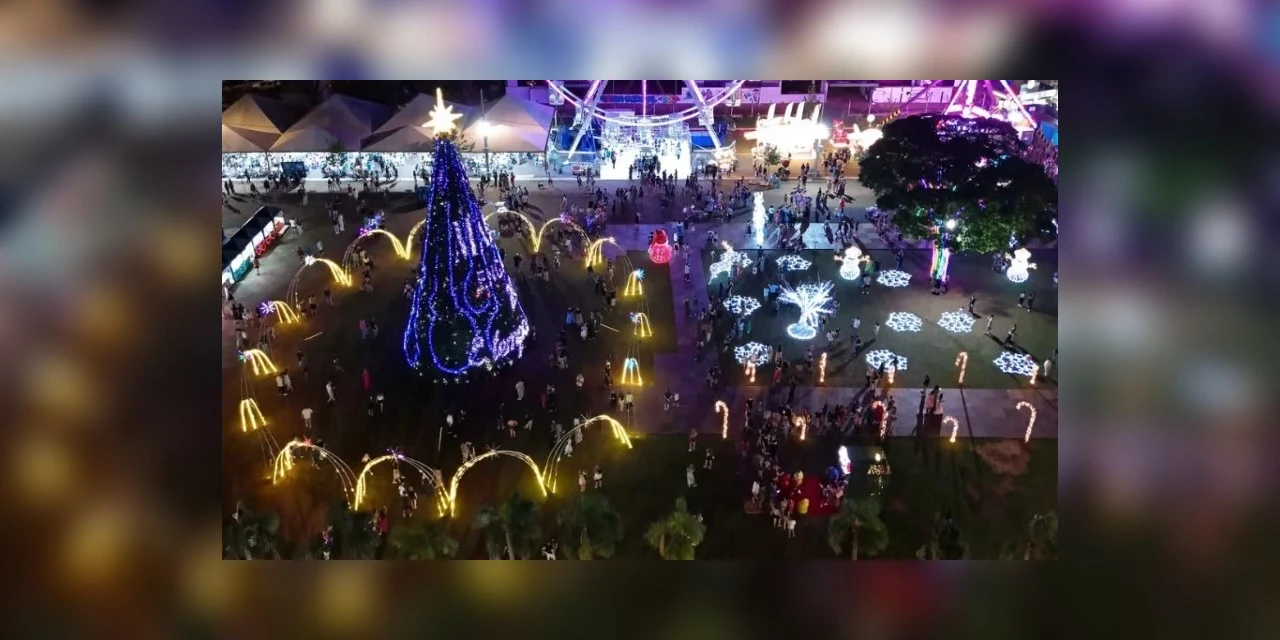 Tempestade cancela programação natalina em Maringá