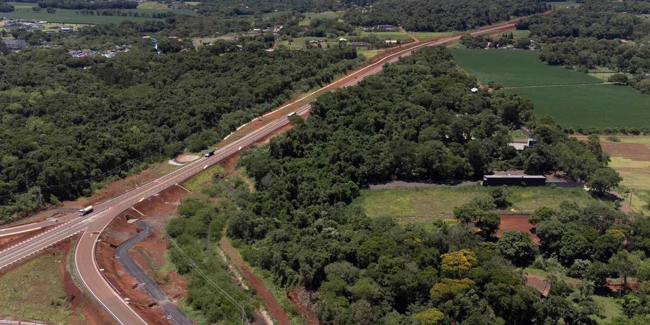 Nova perimetral reduz em 18% o tráfego na região central de Foz do Iguaçu