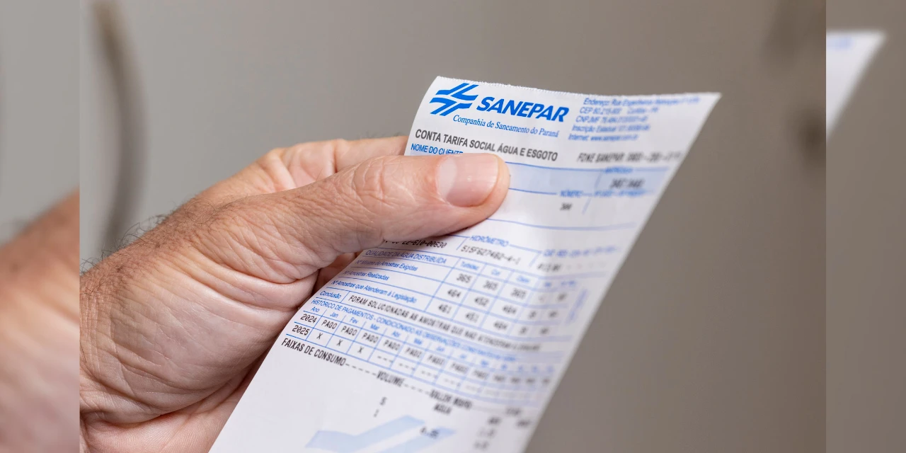 Descontos do 'Água Solidária' e da 'Tarifa Social' vão beneficiar mais de 608 mil famílias no Paraná