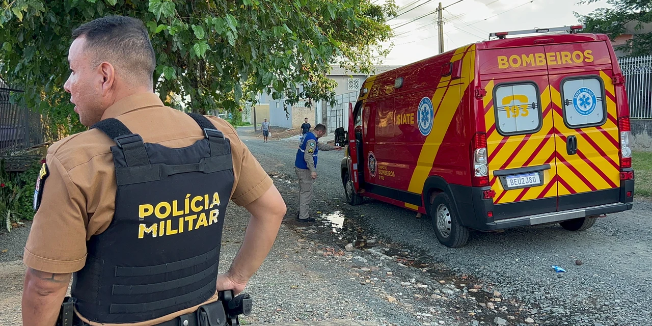 Bombeiros são acionados para ocorrência de atentado a tiros em Ponta Grossa