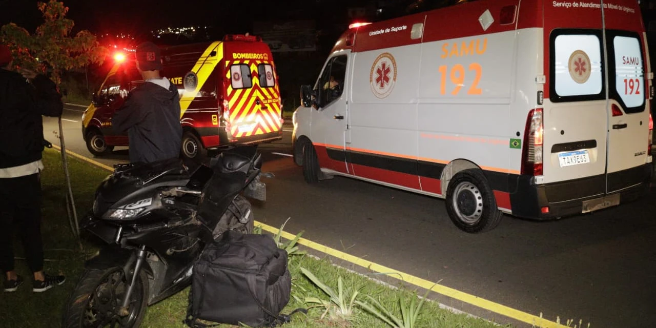 Acidentes na 'Visconde de Taunay' deixam quatro pessoas feridas em Ponta Grossa