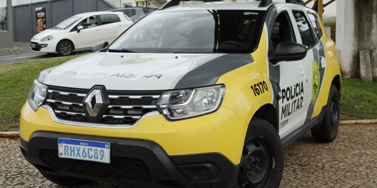 Homem agride esposa com um aparelho celular em Irati