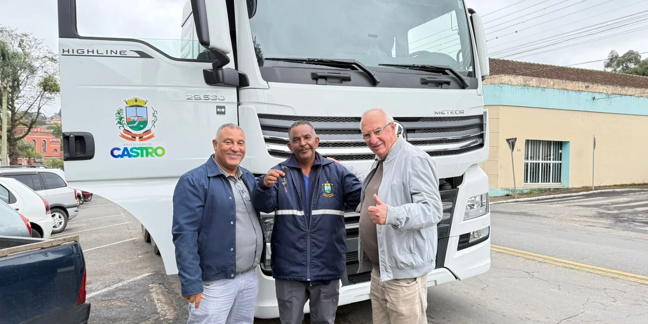 Castro renova frota de veículos em um investimento de R$ 5,5 milhões