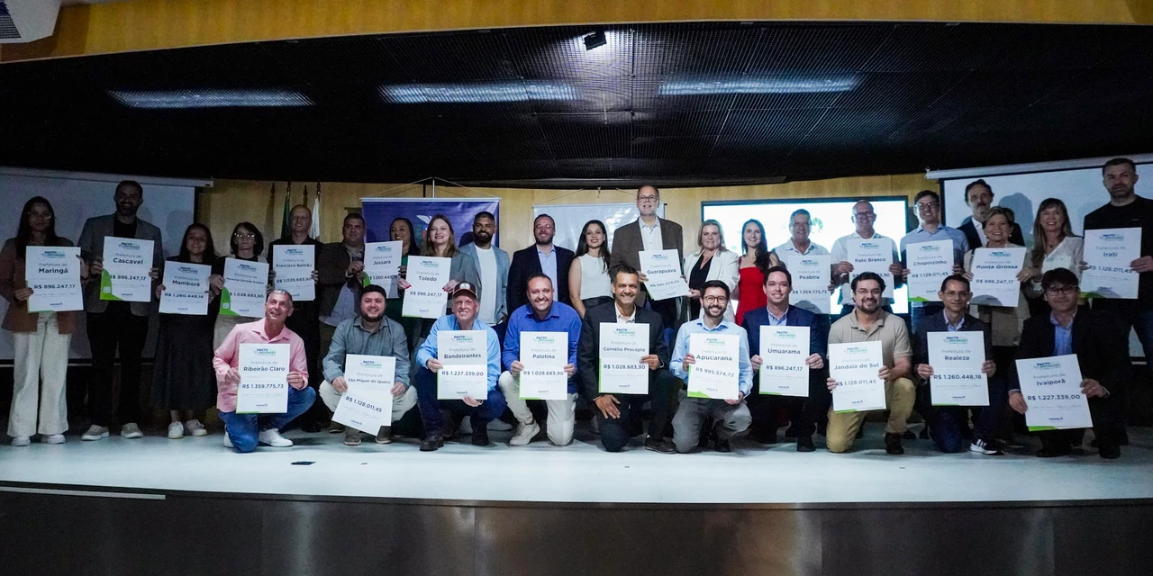 Cidades dos Campos Gerais recebem mais de R$ 5,5 mi para fomentar a inovação