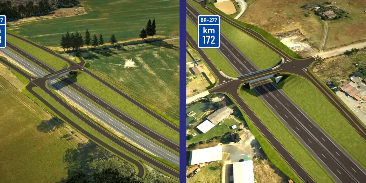 Vídeo mostra como devem ficar rodovias dos Campos Gerais após obras; veja