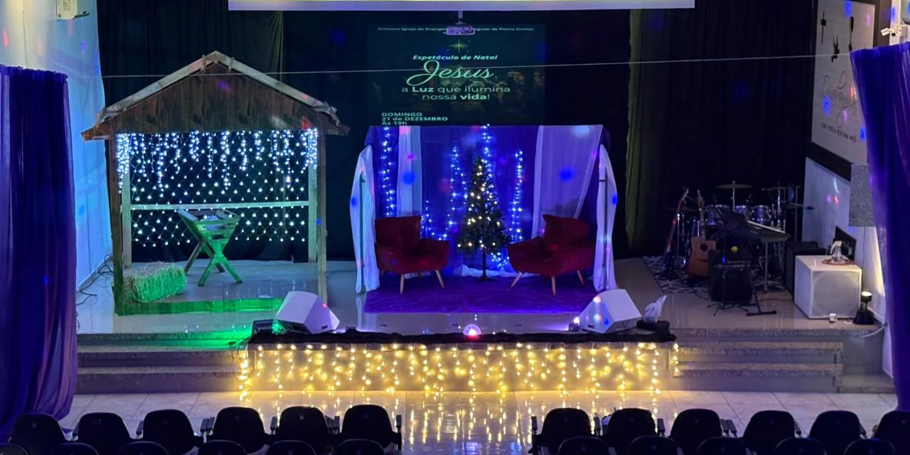 Primeira Igreja Quadrangular de PG realiza espetáculo de Natal neste domingo