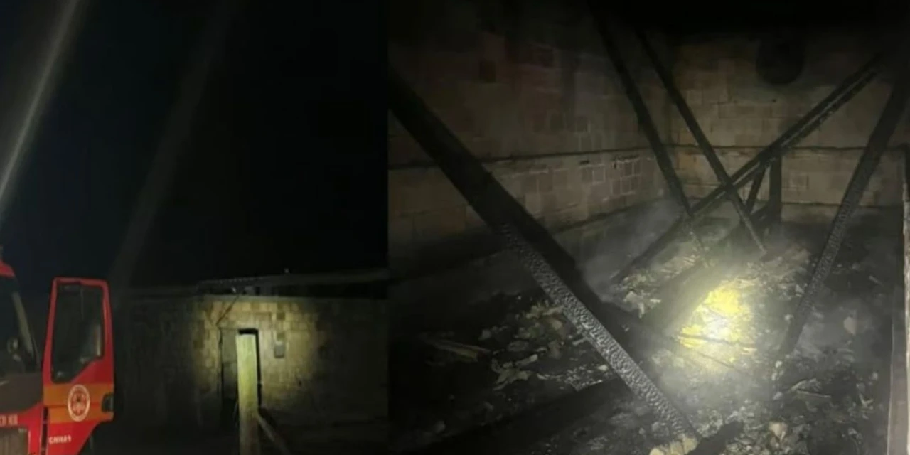 Incêndio em estufa destrói cerca de 1 tonelada de fumo em São João do Triunfo