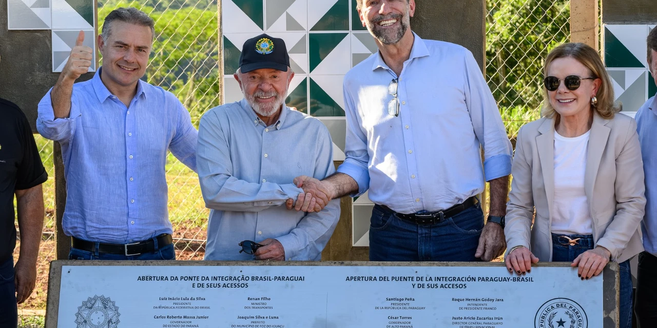 Ponte da Integração Brasil-Paraguai fortalecerá economia dos dois países, afirma Lula