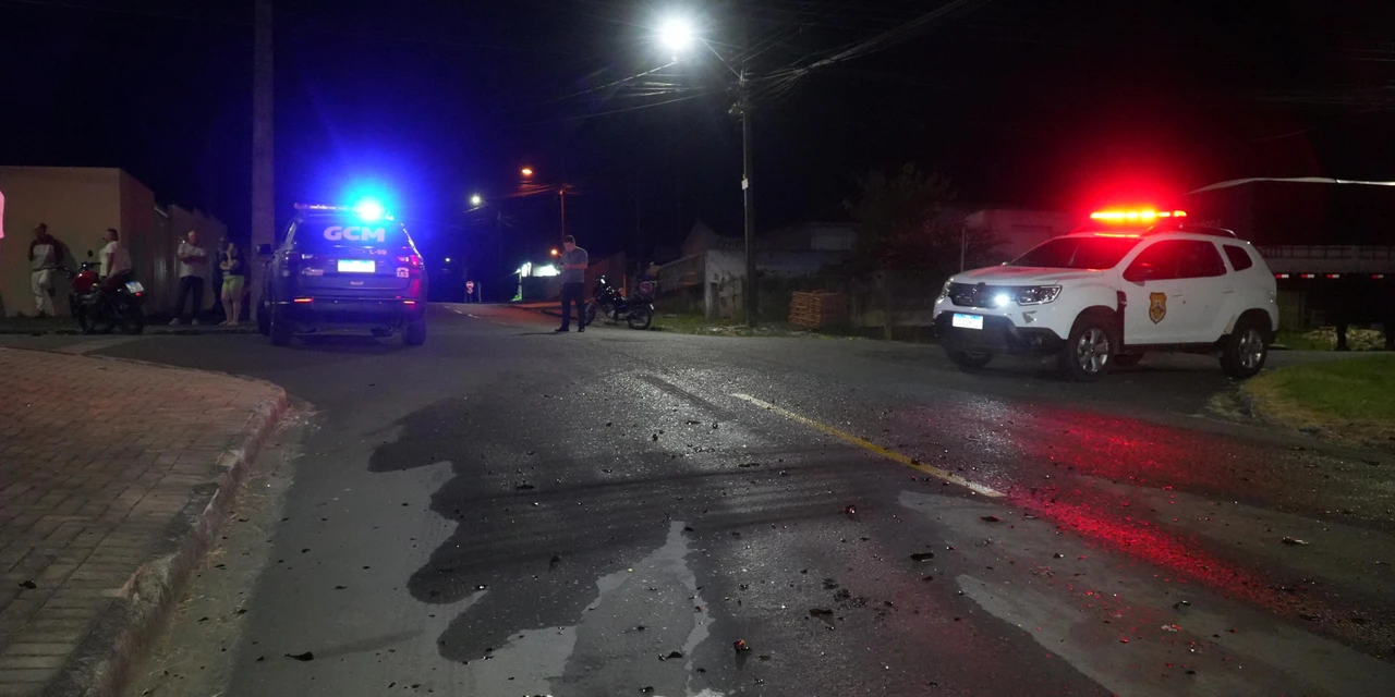 Acidente no Boa Vista termina em confusão em Ponta Grossa