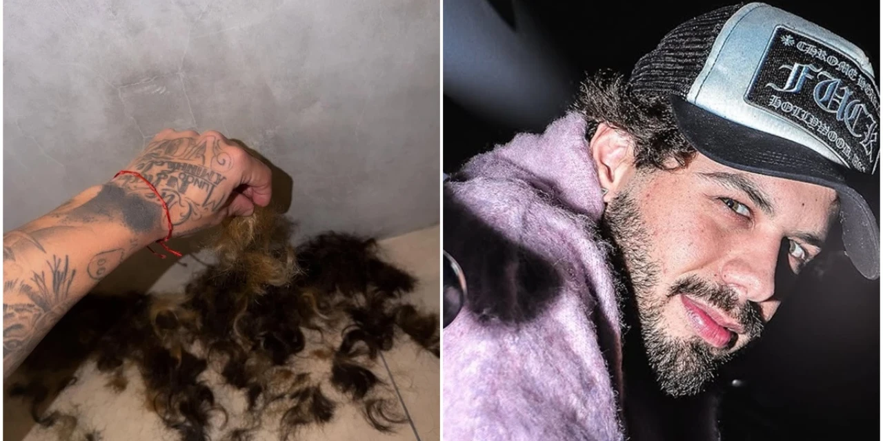 Após término com Ana Castela, Zé Felipe surge de cabeça raspada e fala em recomeço para 2026