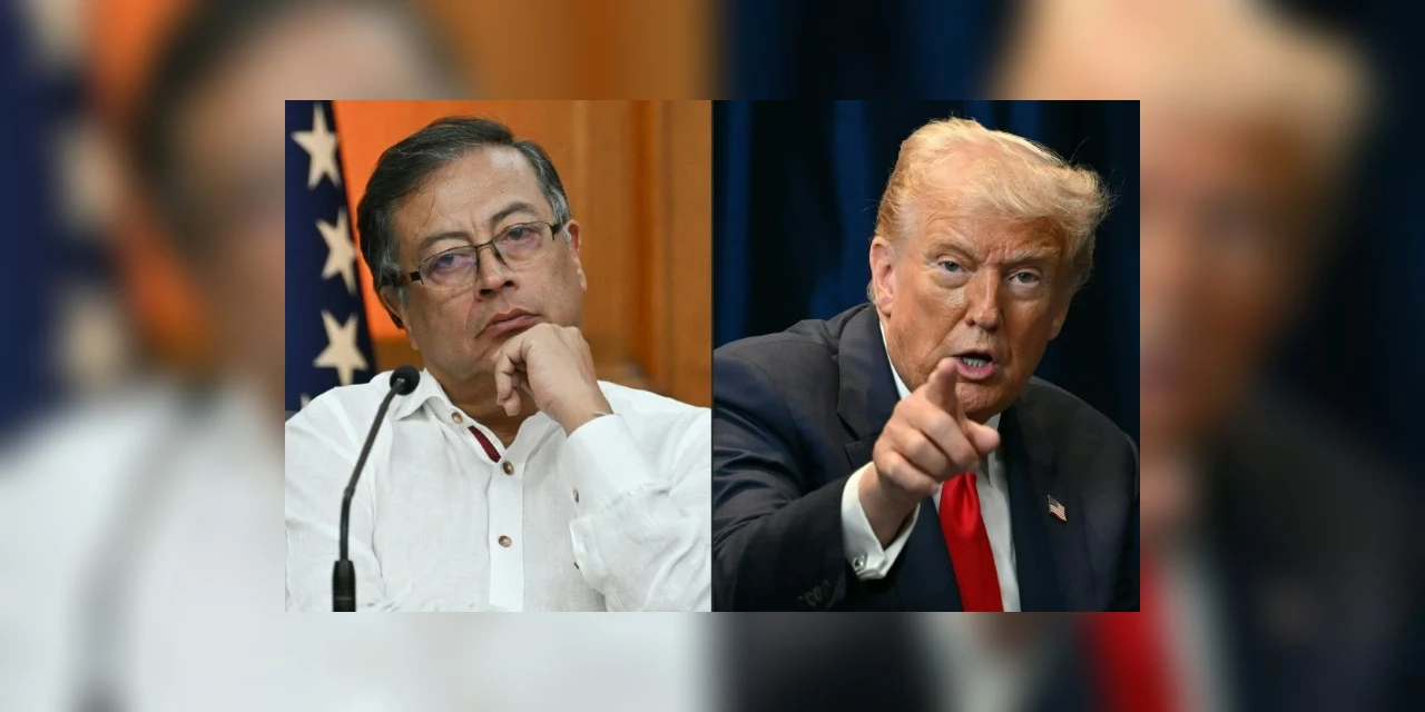 Presidente da Colômbia diz que pegará em armas contra Trump se necessário