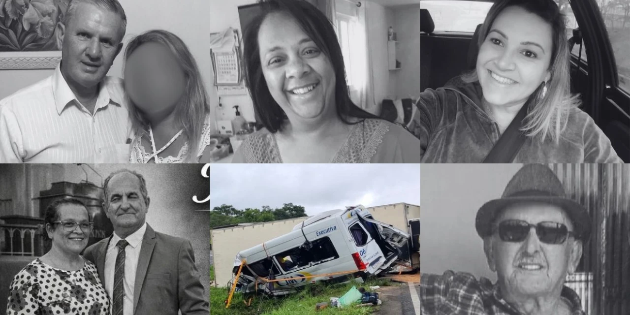 Seis vítimas de grave acidente com van na BR-116 são identificadas