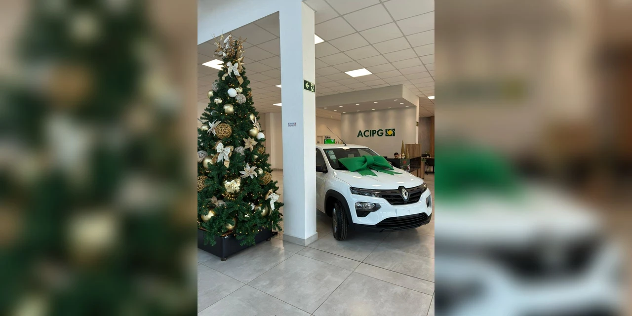 Natal Encantado ACIPG: sorteio do carro zero km será na próxima semana