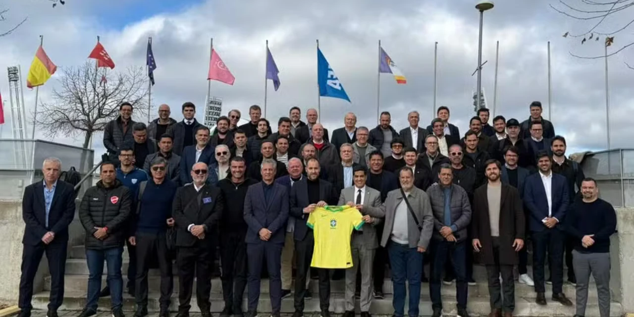 CBF conclui giro pela Europa para aproximar clubes e avançar debate sobre criação da liga