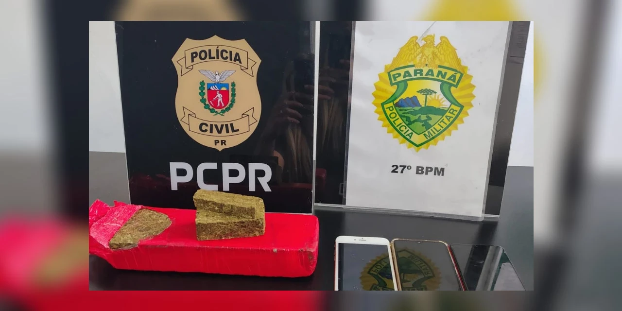 Irmãos são presos por tráfico de drogas em cidade da região