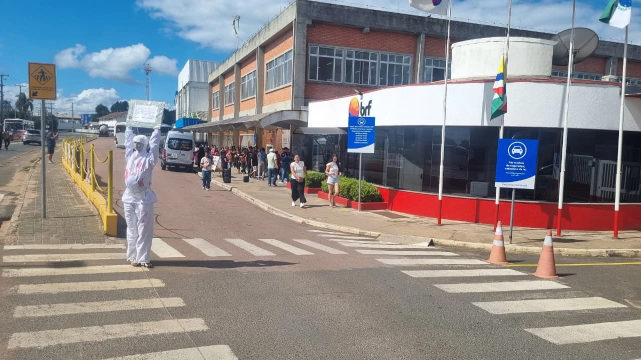 Ato no município de Carambeí | Foto: Colaboração