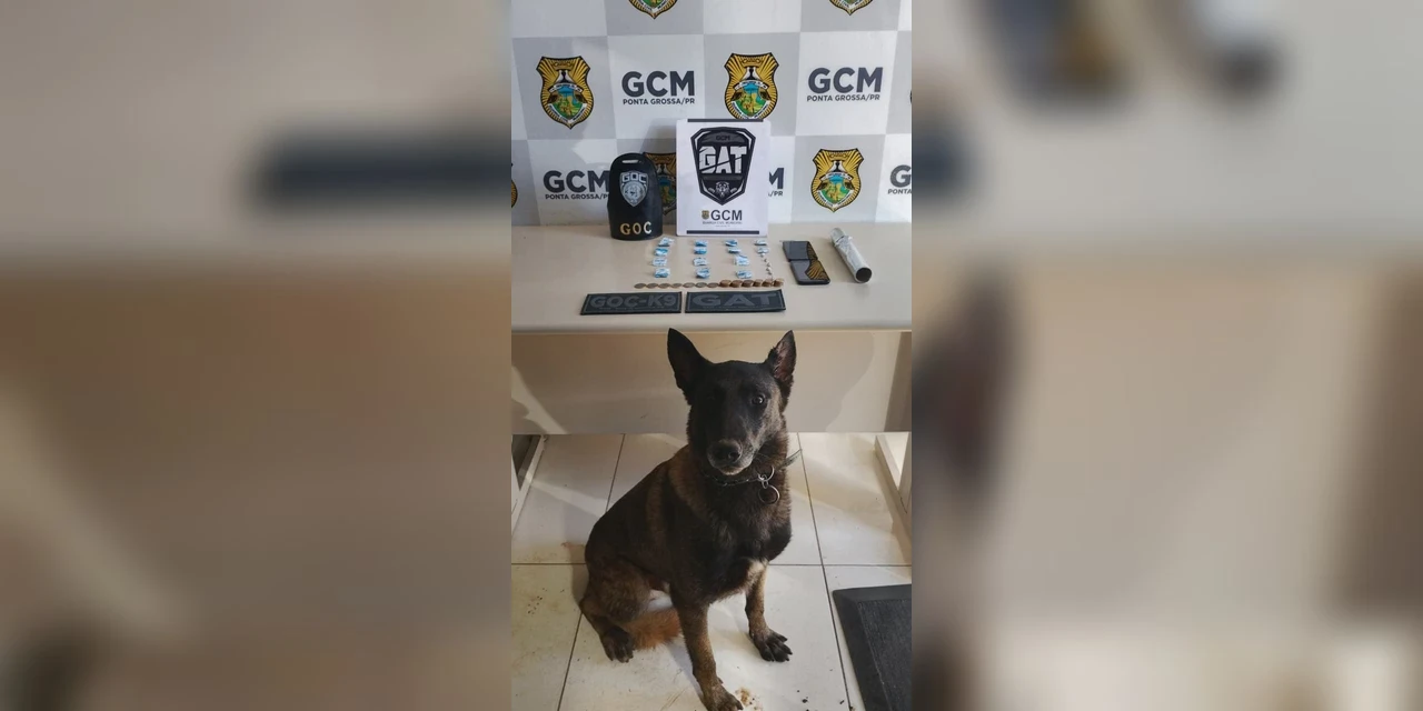 Rapaz é detido em flagrante por tráfico de drogas no bairro Uvaranas