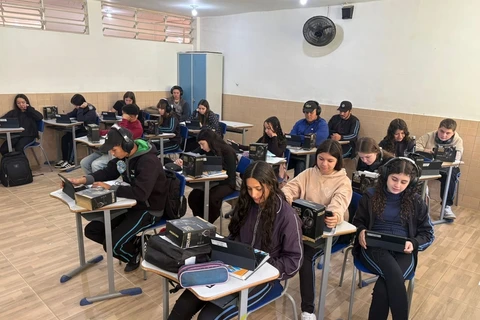 Parceria entre Águia Florestal e IMM leva projeto socioeducacional a Itaiacoca