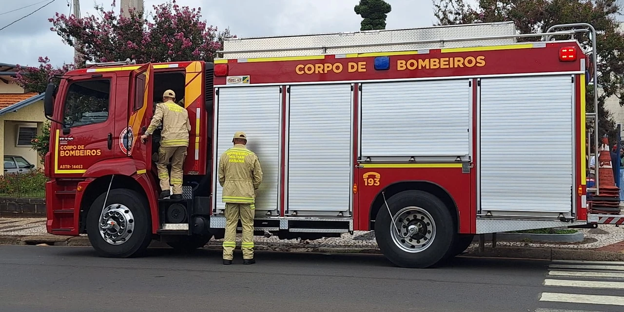 Sobrecarga no sistema de energia causa explosão no Senai em Ponta Grossa
