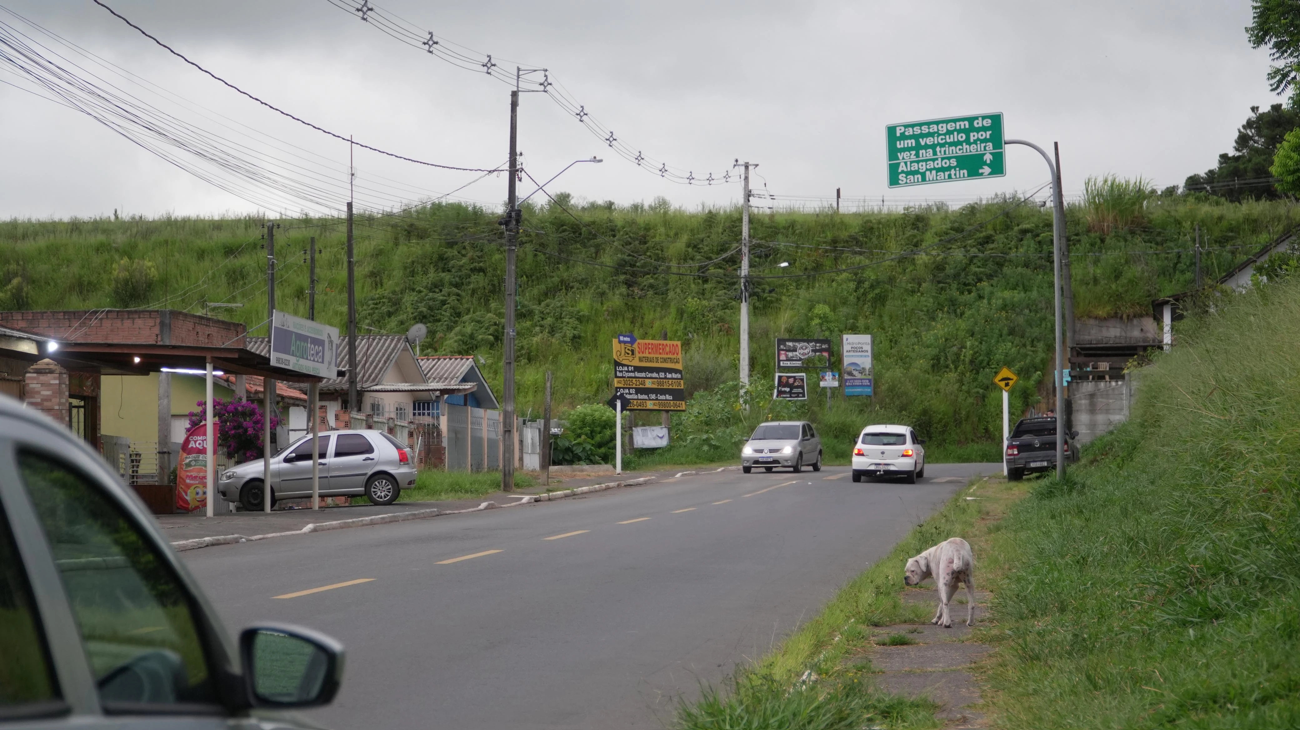 Acidente foi na região do San Martins em Ponta Grossa | Ricardo Marcondes / D'Ponta News