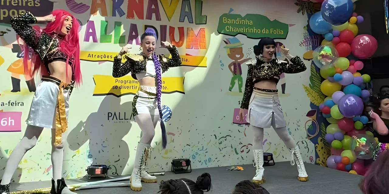 Shopping Palladium promove programação especial de Carnaval para crianças