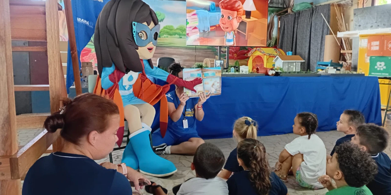 Projeto itinerante da Sanepar leva educação ambiental a milhares de alunos no Paraná