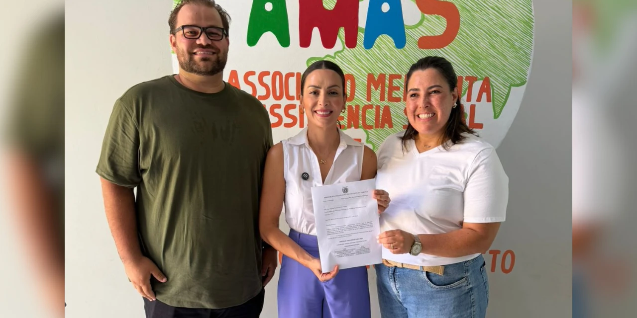 Mabel garante recursos para assistência social e participa de início de obra de hospital em Imbituva