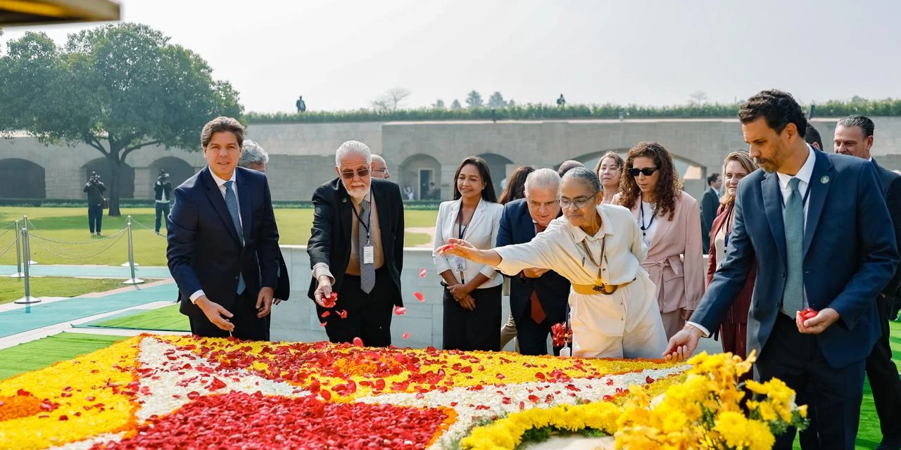 Marina Silva integra comitiva de Lula em encontro com premiê da Índia