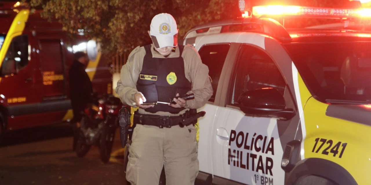 Motorista embriagado causa acidente em PG, desacata policiais e é encaminhado à delegacia