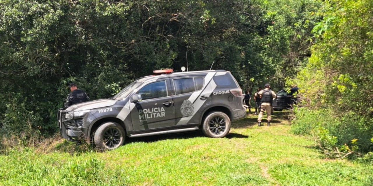 Após confronto armado, PM resgata menor sequestrada por ex-namorado em Piraí do Sul