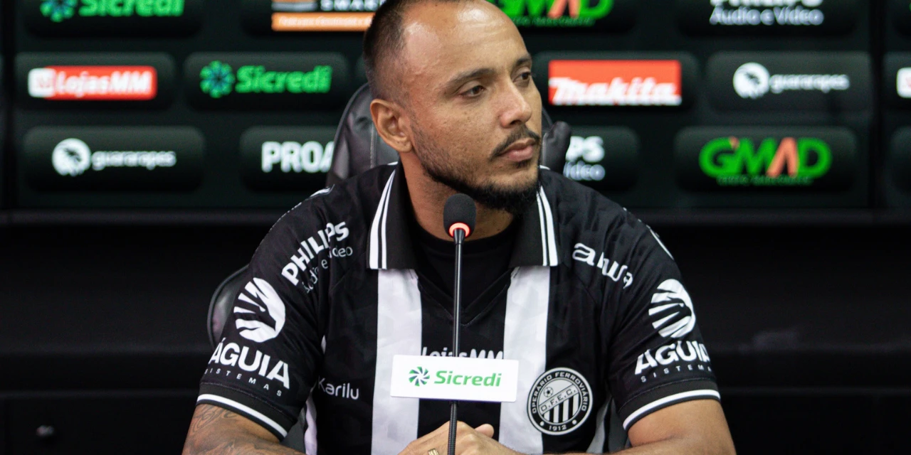 De volta ao Operário Ferroviário, Felipe Augusto afirma: "É um recomeço"