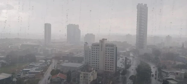 Inmet alerta para acumulado de chuva na próxima semana em Ponta Grossa